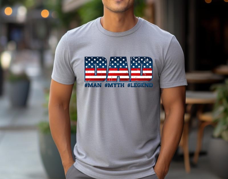 Dad Man Myth Legend Tee Shirt Father's Day Hoodie, T-shirt and sweater Sweatshirt | DripVista.com