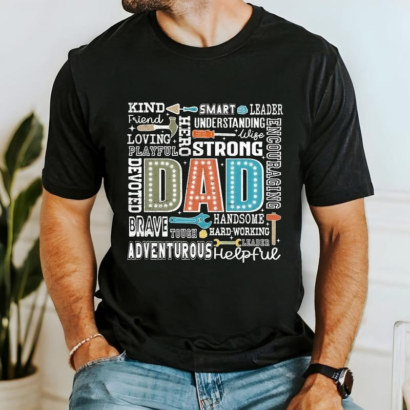 Dad T-Shirt, Father's Day T-Shirt, Happy Father's Day, Best Dad Ever T-Shirt, Dad Life T-Shirt, Dad Shirt Father's Day Gift, For Men, Dad Quotes