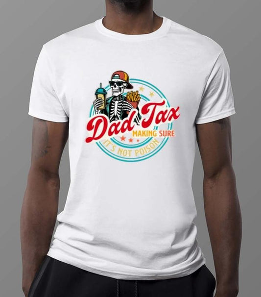 Dad Tax T-Shirt Unique Design for Everyday Wear Retro Vintage Graphic Gift For Football Fan