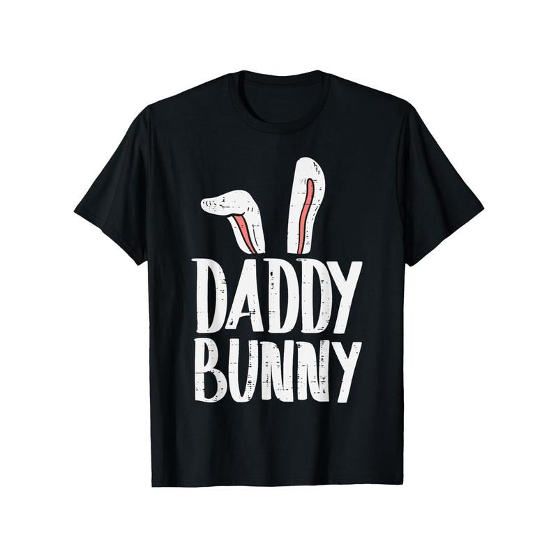 Daddy Bunny Ears Easter Family Matching T-Shirt