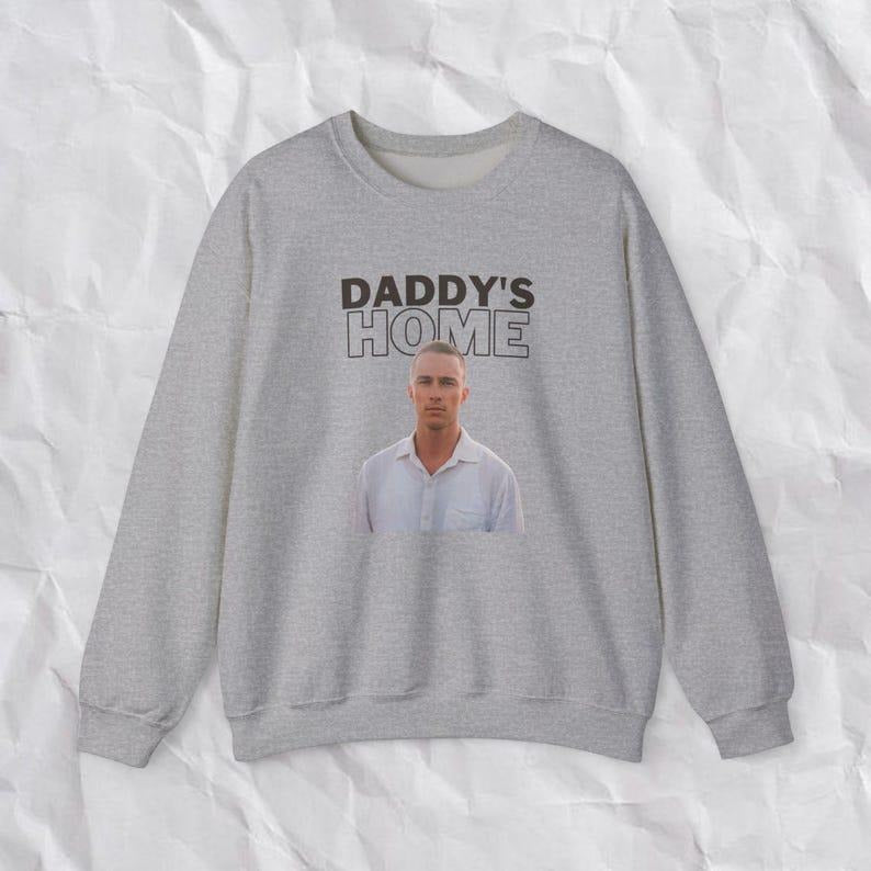 Daddy's Home Rafe Cameron Sweatshirt Drew Starkey Outer Banks OBX Merch Minimalist Trendy Summer Cozy Beachy Fan