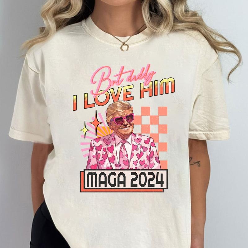Daddy's Trump MAGA 2024 Shirt, Republican Gift, 2024 Trump Shirt, Republican T Shirt, Election Shirt Hoodie, Sweatshirt