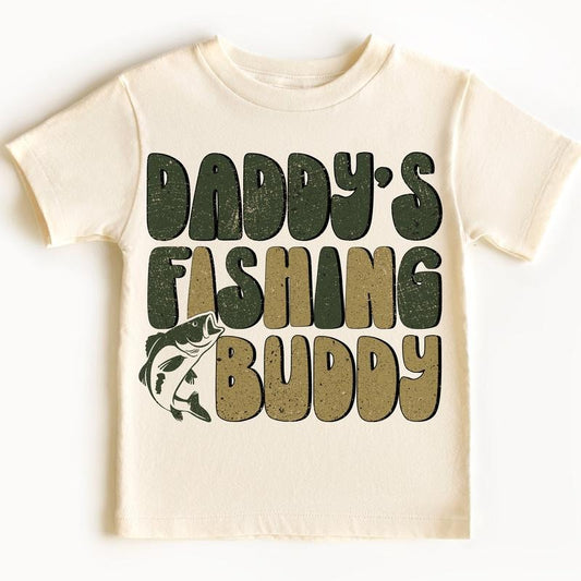 Daddys Fishing Buddy Shirt Shirt, Shirt, Sweatshirt Shirt, Digital Download, Cut File, Sublimation, Boy Shirt, Boy Shirt