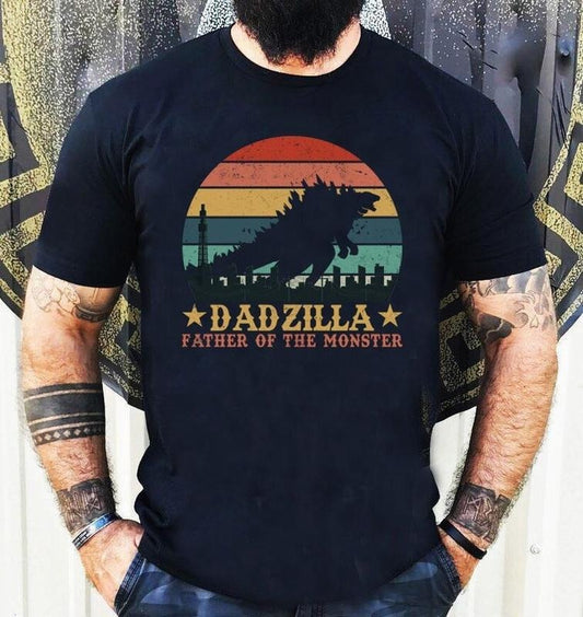 Dadzilla Father Of The Monster Shirt, Dad Shirt, Husband Gift, Father's Day Gift, Gift for Father, Christmas Gift, Dad Gift, Father Gift style 02