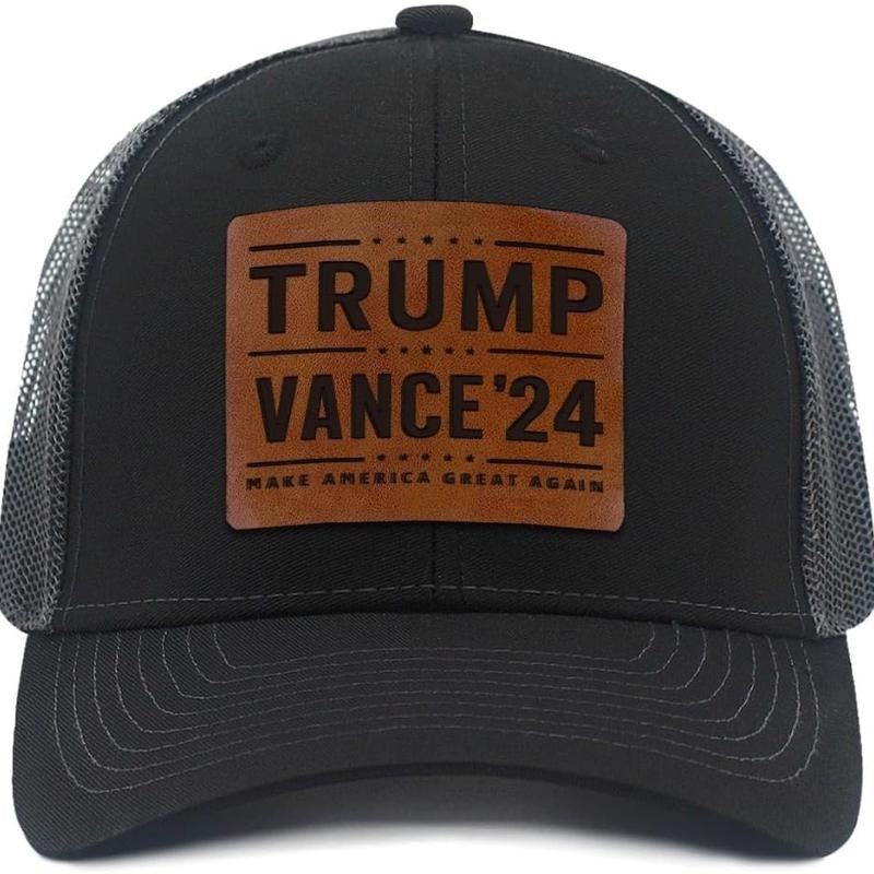 DailyCarry Trump 2024 USA Embroidered Hat Take America Back Hat Donald Trump Hat Black Red Adjustable Baseball Cap...