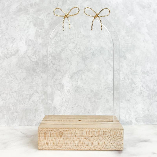 Dainty Bow Stud Earrings