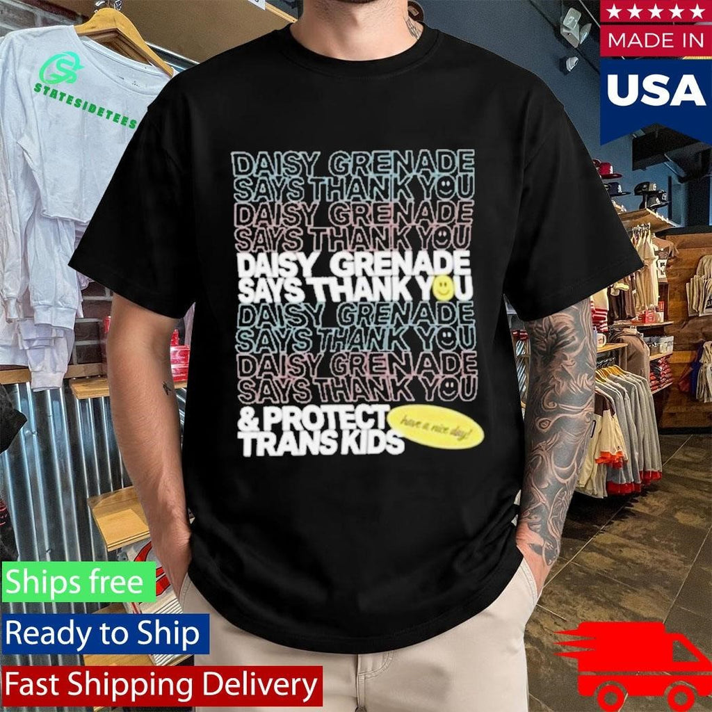 Daisy Grenade Protect Trans Kids Shirt