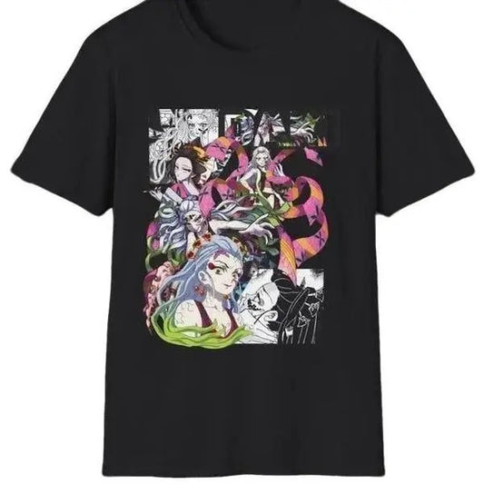Daki Demon Slayer Kimetsu no Yaiba Manga Anime Plus size shirt Kawaii shirt Custom tshirt Gift for friends Gift for her Unisex t-shirt