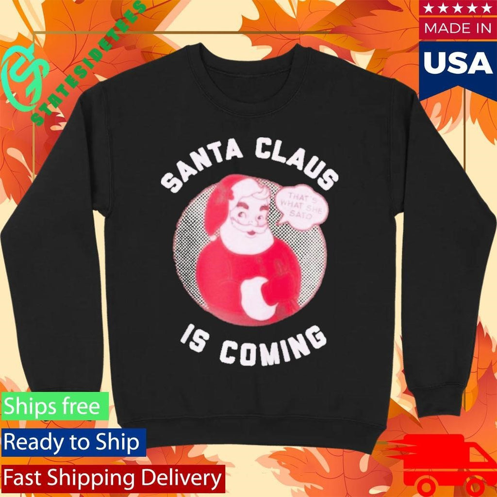 Dallas Braden Santa Claus Is Coming Shirt