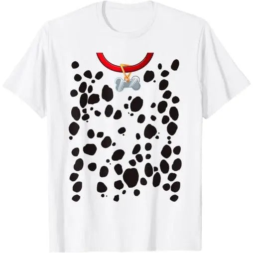 Dalmatian Costume Print Dog Dalmatians Halloween Adult Kids T-Shirt  Made in USA Hoodie, Sweatshirt | DripVista.com