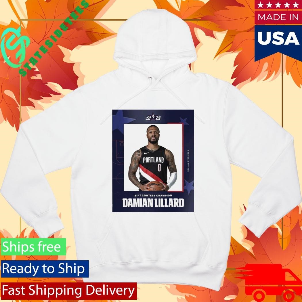 Damian Lillard The 2026 3-pt Contest Champion Shirt