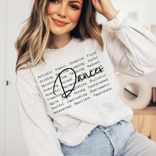 Dancer DTF Transfers - THIS IS NOT A SHIRT