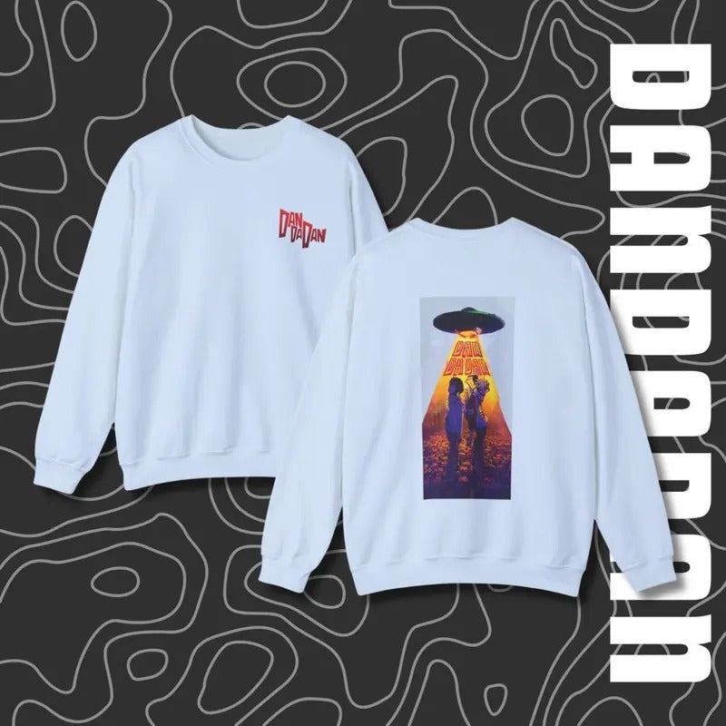 Dandadan Anime Shirt Manga Graphic Tees Japanese Cartoon Sweater Otaku Clothing Anime Lover Gift Streetwear Unisex Shirt, Casual