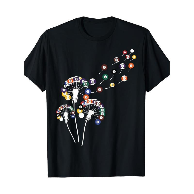 Dandelion billiard T-shirt Made in USA Hoodie, Sweatshirt | DripVista.com