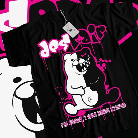Danganronpa Junko Komaeda T-Shirt S-4XL Monokuma Despair Manga Monobear Hopes shirt