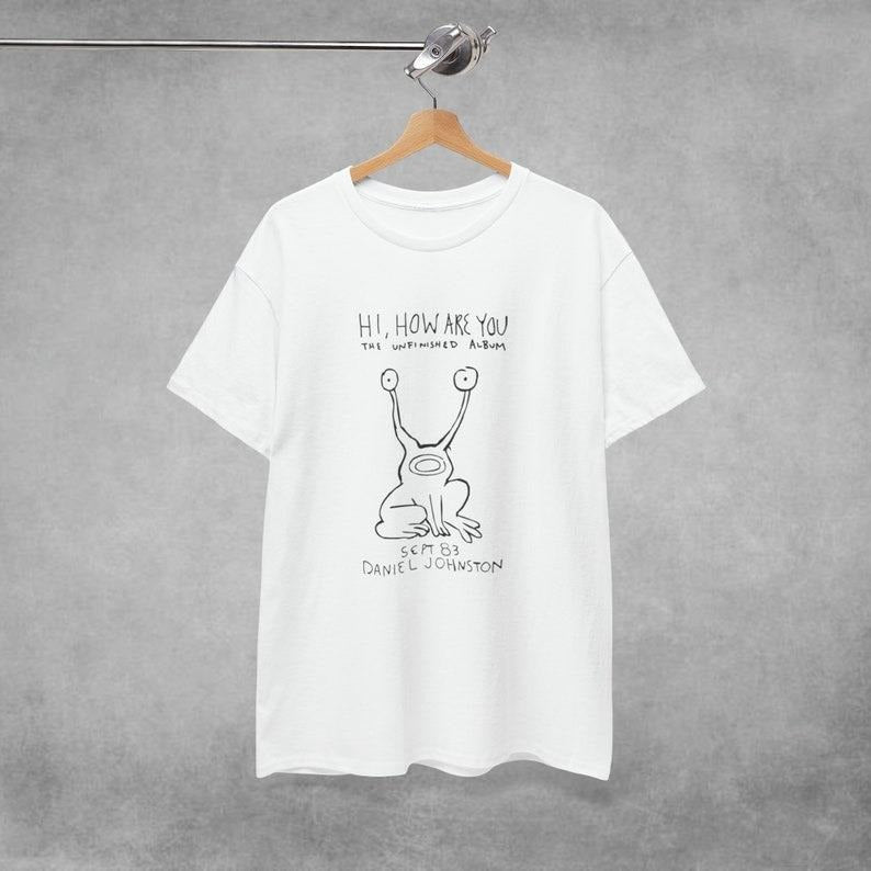 Daniel Johnston "The Unfinished Album" Sweatshirt T-Shirts, Hoodie | DripVista.com