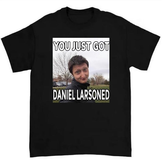 Daniel Larson Shirt Bold and Iconic Design for Fans of Humor