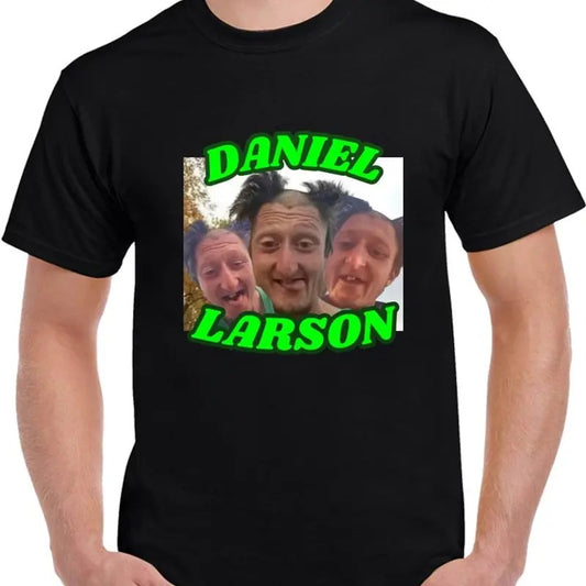Daniel Larson Tshirt, Funny TikTok Meme Joke BrainrRot T Shirt, Graphic Tee Casual Classic