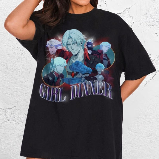 Dante Devil May Cry TV Series 2025 Girl Dinner Shirt, Anime shirt, Game Shirt, Devil May Cry Netflix Tee