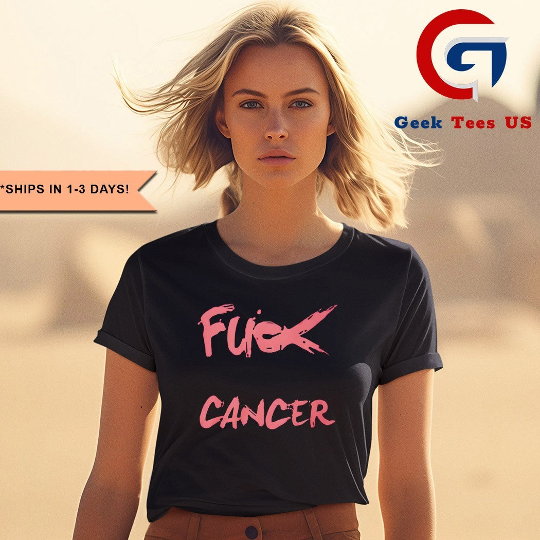 Daren Bates fuck Cancer shirt