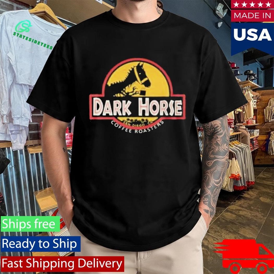Dark Horse Coffee Roasters Jurassic Horse Shirt