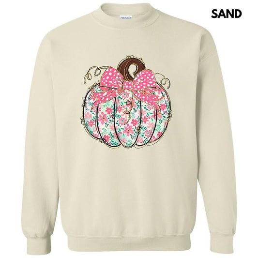 Darling Floral Pumpkin Sweatshirt 'NLB'