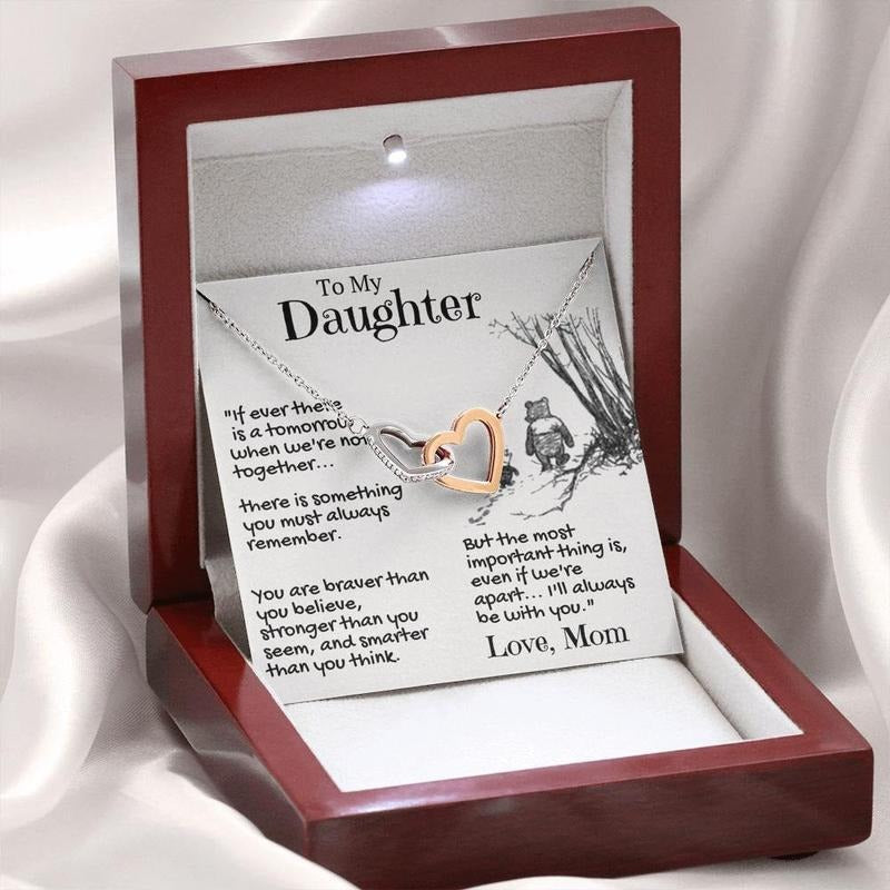Daughter Christmas Gift From Mom, Meaningful Birthday Gift For Daughter, Unique Daughter Necklace From Mother Necklace...