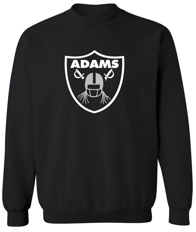 Davante Adams Sweatshirt, Las Vegas Raiders Logo Sweatshirt