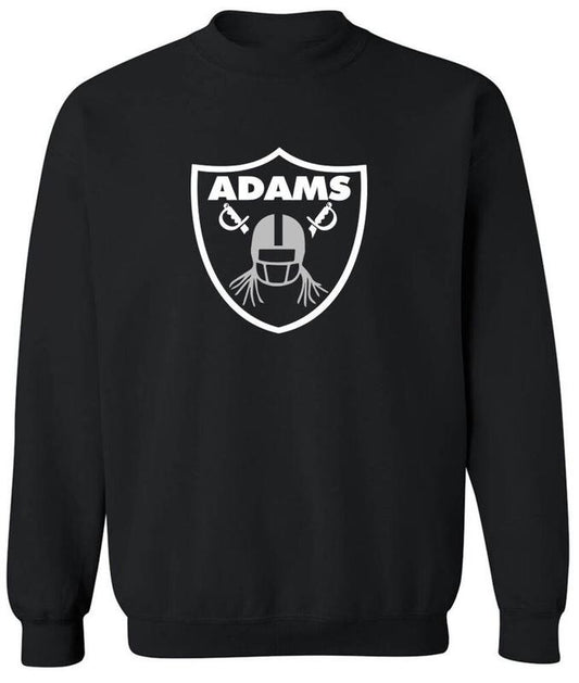 Davante Adams Sweatshirt, Las Vegas Raiders Logo Sweatshirt