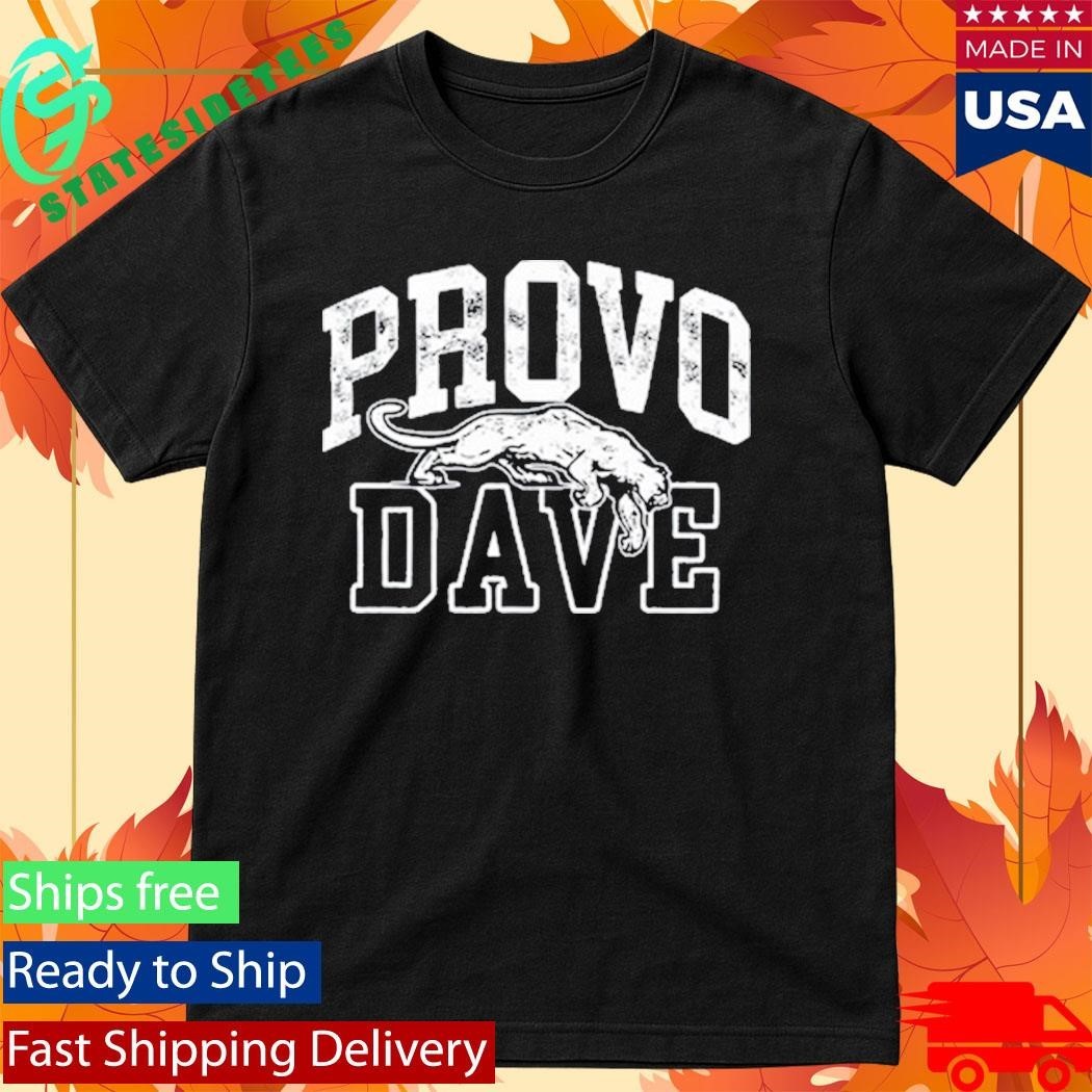 Dave Portnoy Wearing Provo Dave Shirt