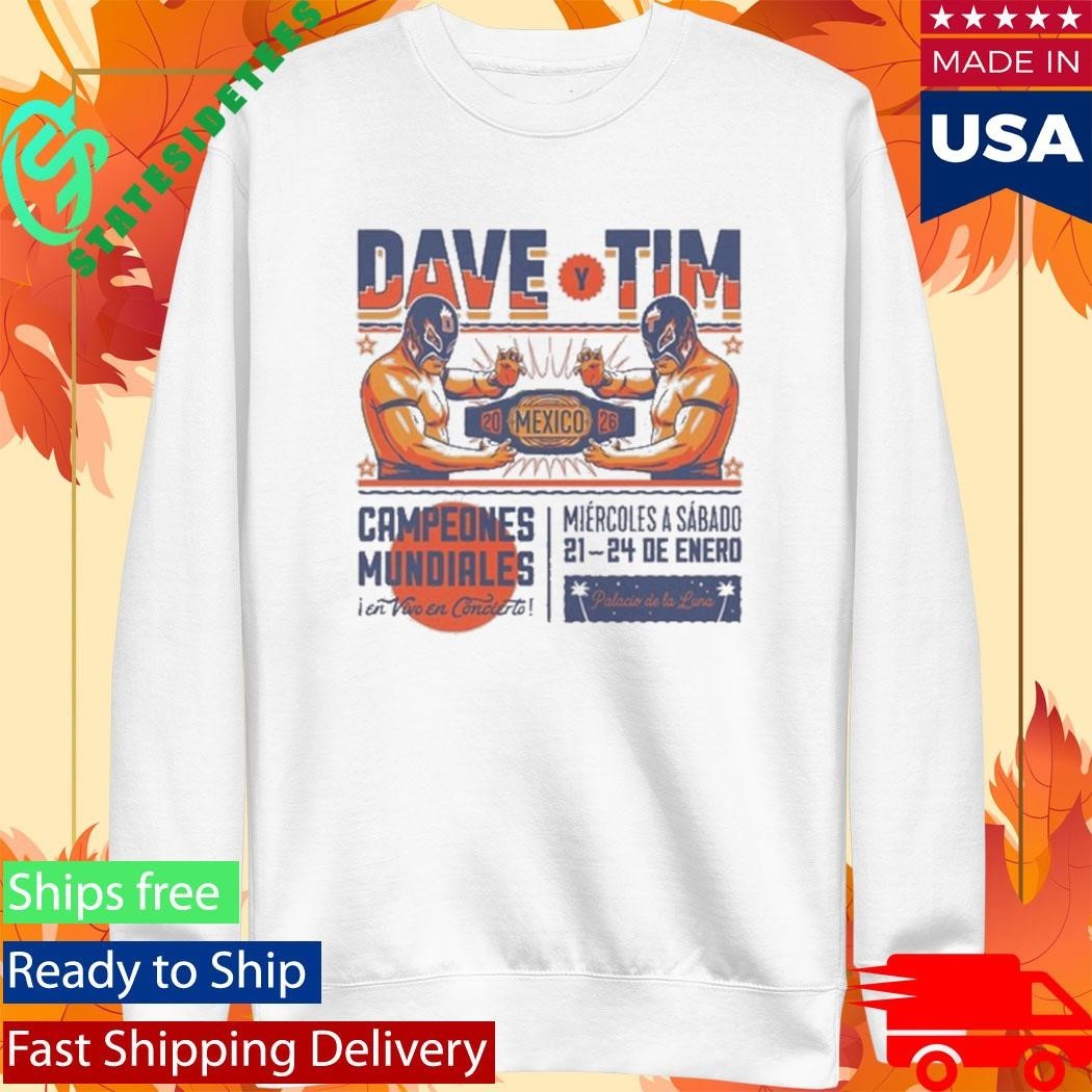 Dave & Tim Riviera Maya Wrestlers Shirt
