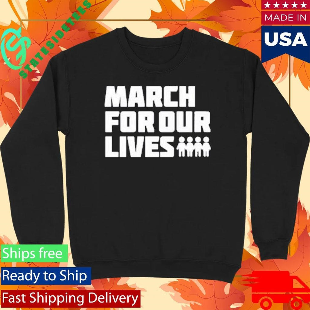 David Hogg Wearing March For Our Lives Shirt