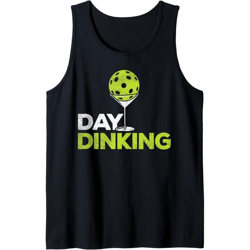 Day Dinking Pickleball Funny Pickle Ball Dink Men Women Gift Tank Top Made in USA T-Shirts, Hoodie, Sweatshirt