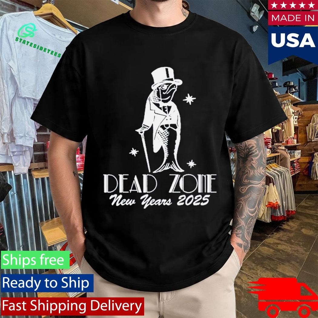 Dead Zone New Years 2025 Black Shirt