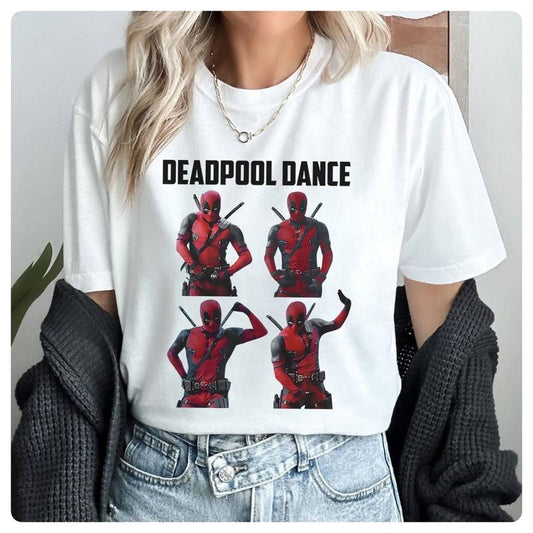 Deadpool Movie Shirt Deadpool Dance Shirt Deadpool Wolverine Shirt Wade Wilson Logan Shirt Superrhero TShirt