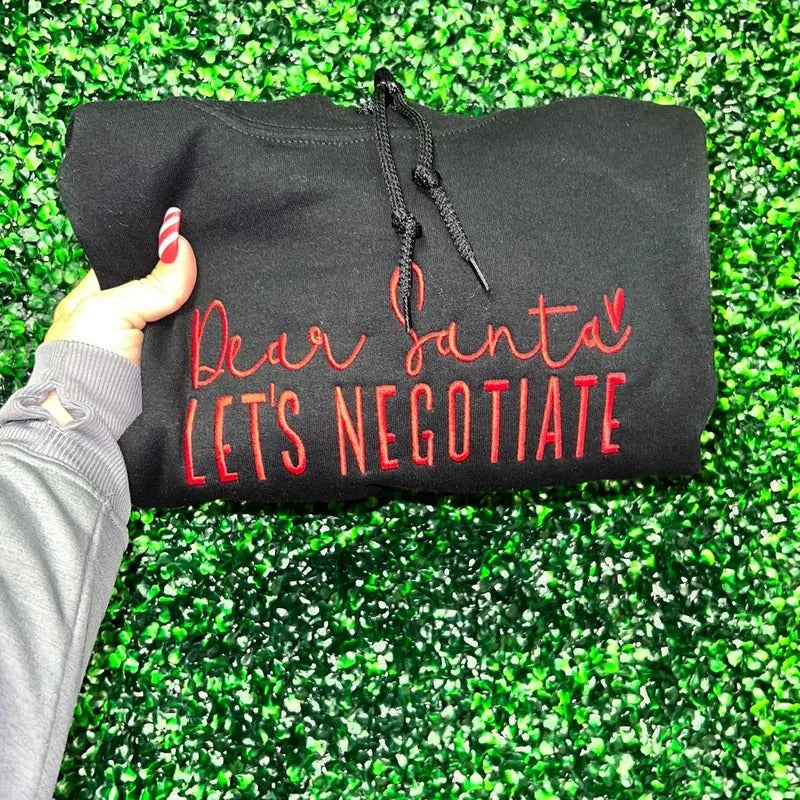 Dear Santa hooded sweater T-Shirts, Hoodie, Sweatshirt | DripVista.com