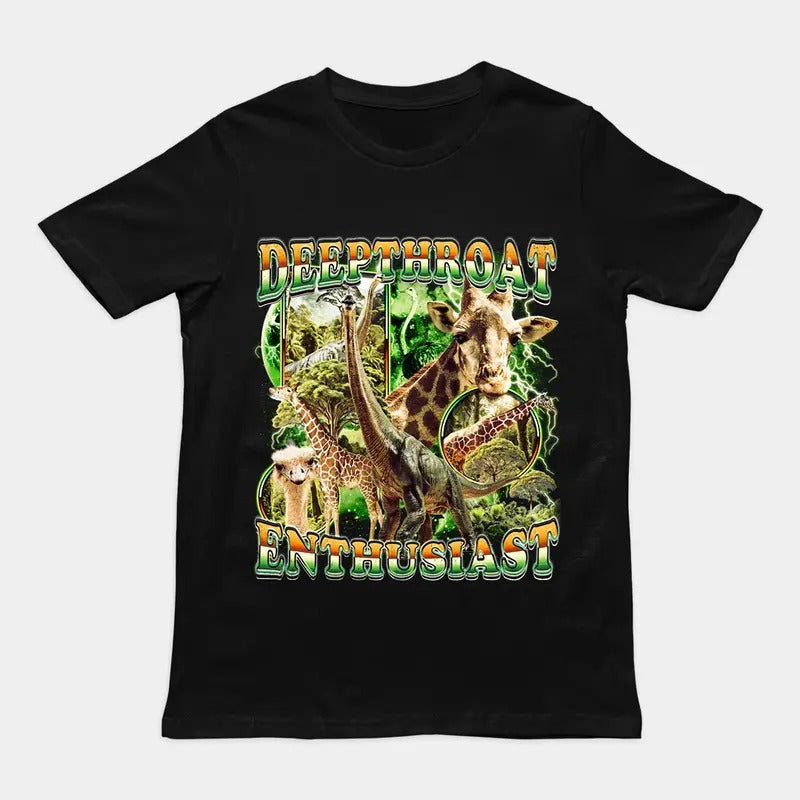 Deepthroat Enthusiast t-shirt, Funny Meme Shirt Hoodie, Sweatshirt | DripVista.com