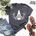 Deer Hunting Shirt Beer Season With Deer Antlers Shirt Beer Season Shirt Beer Shirt Funny Hunting And Drinking Shirt Fathers Day Gift  T-shirt, sweater and Hoodiestyle{n002}2