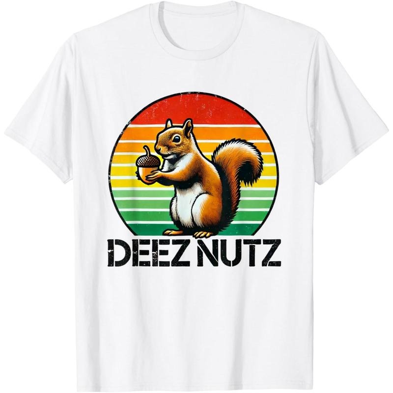 Deez Nuts Nutcracker Squirrel Deez Nutz Deezs Nut Funny T-Shirt made in usa Hoodie, Sweatshirt | DripVista.com