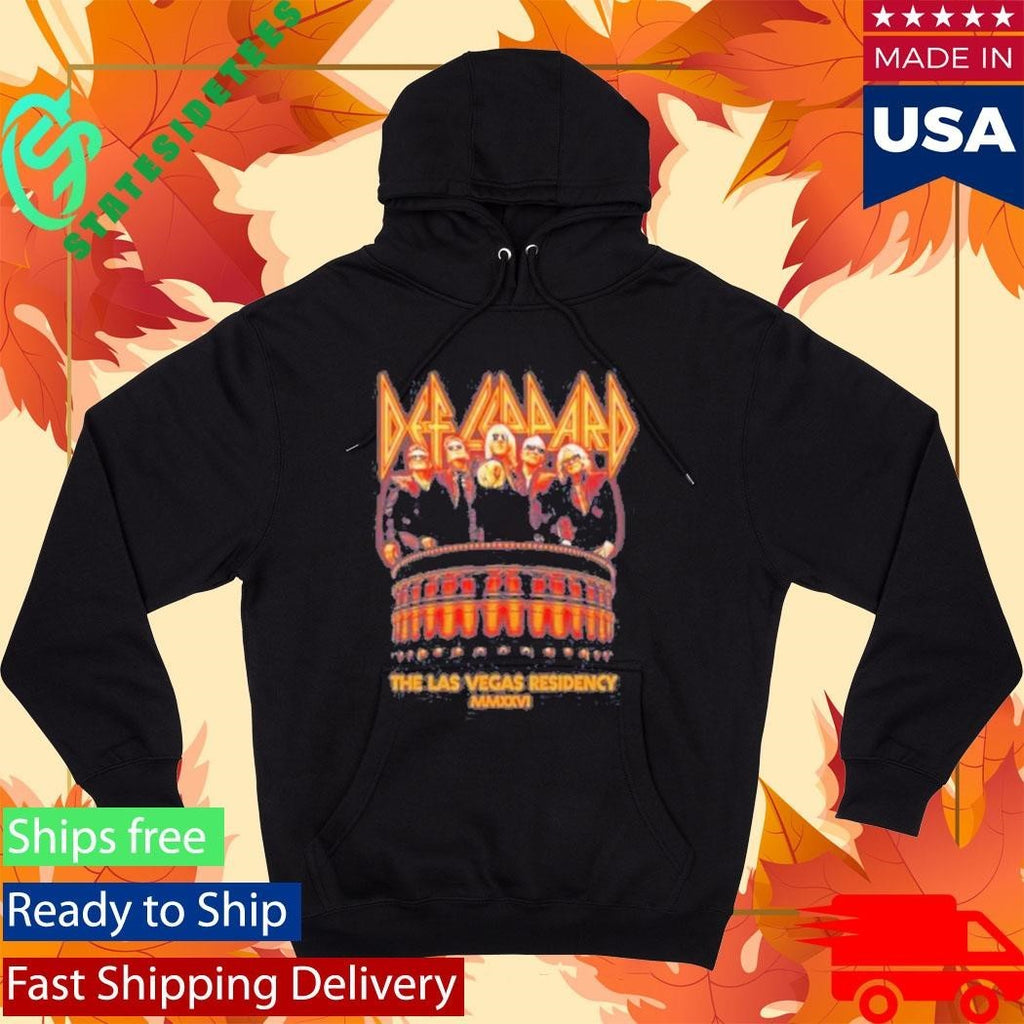 Def Leppard Photo Residency 2026 T-Shirt