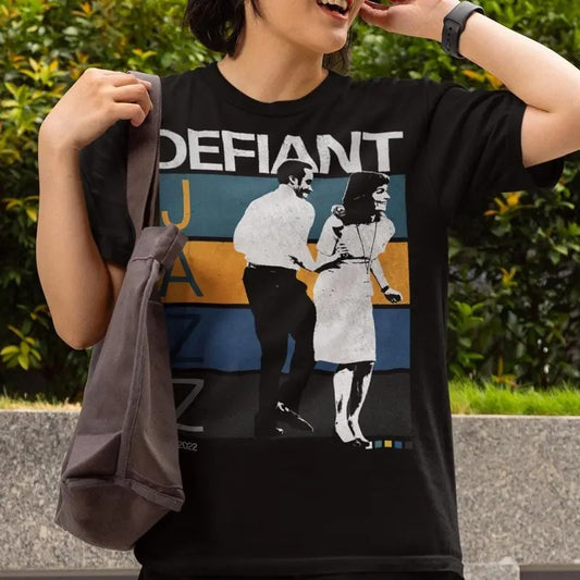 Defiant Jazzz Shirt Severance Tshirt, 90's Tv Show Gift For Him Her, Macrodata Refinement Shirt, Unisex Short Sleeve Tee