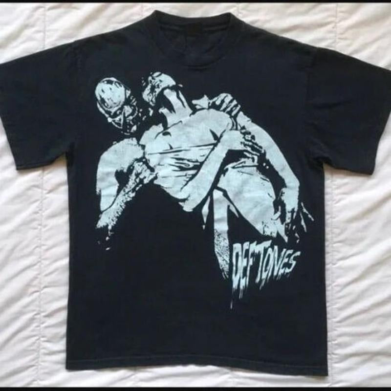Deftones Rock Band T-shirt, Vintage Gift Women Men Cotton T Shirt