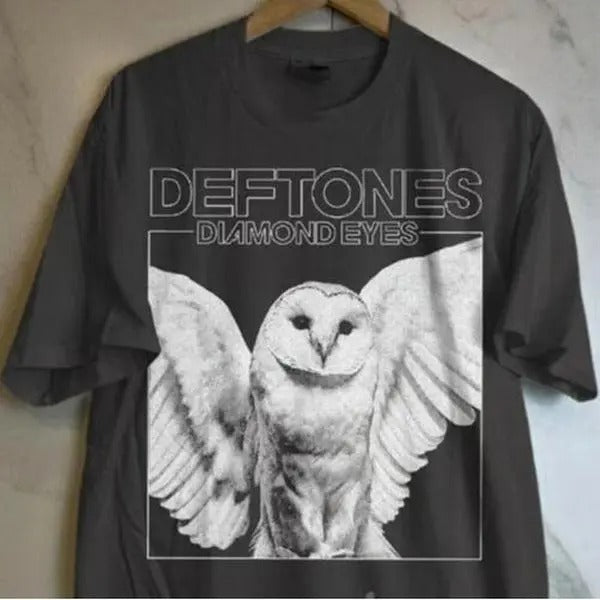 Deftones Tour Rock Band T-Shirt, Diamond Eyes Album Tee, Rock Music Band Shirt, Fashion Cotton, Full Colors, Full Sizes,...