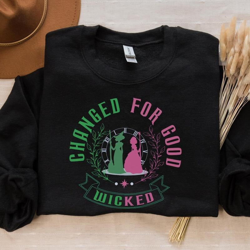 Defy Gravity Inspired Wicked Sweatshirt, Featuring Retro Designs T-Shirts, Hoodie | DripVista.com