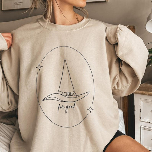 Defying Gravity Wicked Sweatshirt, Retro Vintage Broadway Style