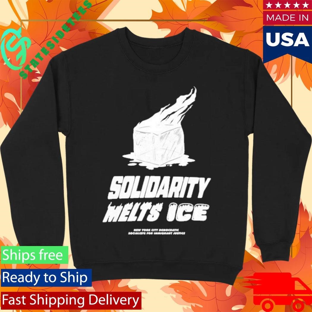 Democratic Socialists Of America Solidarity Melts Ice Shirt