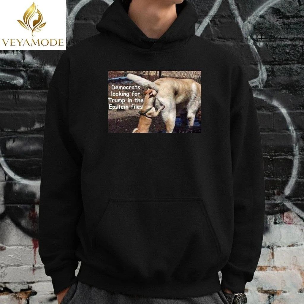 Democrats looking for Trump in the Epstein files tee