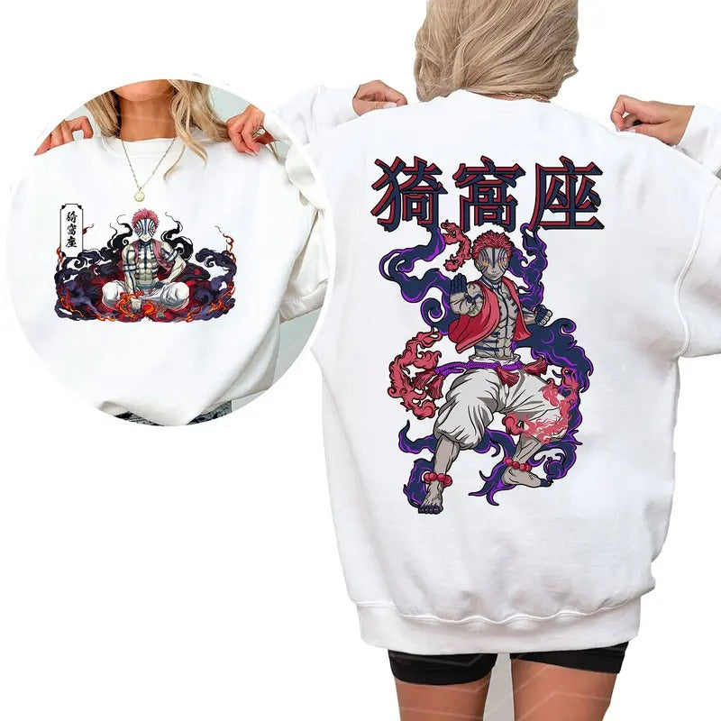 Demon Upper Moon Funny DM Characters Tshirt Crewneck Hoodie Sweatshirt | DripVista.com