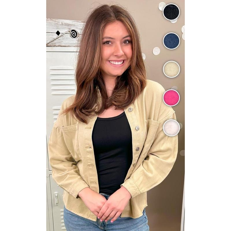 Denim Shacket T-Shirts, Hoodie, Sweatshirt | DripVista.com