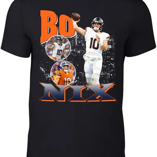 Denver Bo Nix Bootleg Style T-Shirt